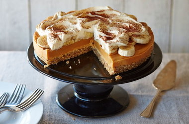 Gluten-free banoffee pie