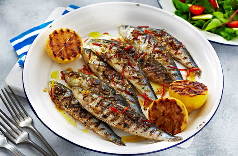 Let your summer sizzle with our simple and delicious BBQ recipes - this sardines with zingy chilli, garlic and lemon fish dish is light, healthy and totally tasty