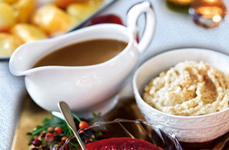 This gravy infuses sweet sherry and fruity redcurrants, making your meal extra special