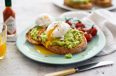 This quick and simple avocado on toast with poached eggs and tomatoes is so simple and can be made in under 30 minutes - the perfect lazy breakfast or brunch