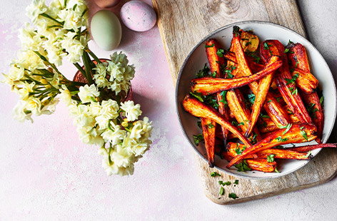 Made smoky thanks to a generous scattering of smoked paprika, these parsnips are roasted till golden, crunchy and tender