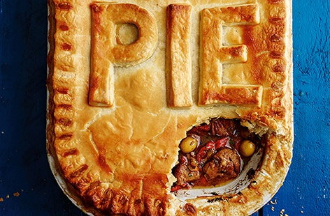 This beautiful Tuscan-inspired pie is a crammed full of tender lamb, fresh herbs, peppers and olives, all topped off with a golden, buttery pastry. A hearty, warming recipe that's ideal for family dinners